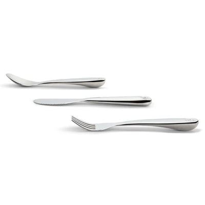 Munchkin Polish Stainless Steel Utensil Set