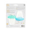 Munchkin Silicone Baby Food Feeder for Solids & Purees 2 pack - Blue/Mint