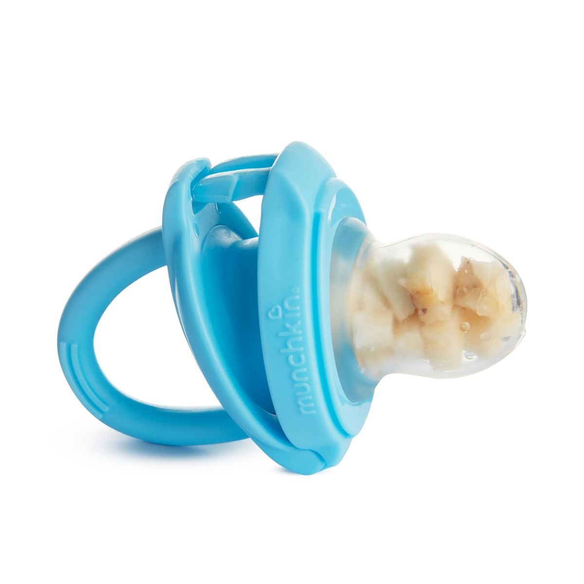 Munchkin Silicone Baby Food Feeder for Solids & Purees 2 pack - Blue/Mint