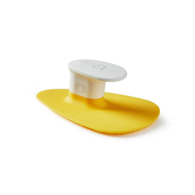 Munchkin Squeeze & Scrub Baby Bath Silicone Brush with Soap Dispenser
