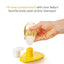 Munchkin Squeeze & Scrub Baby Bath Silicone Brush with Soap Dispenser on Luna Baby Store Miami