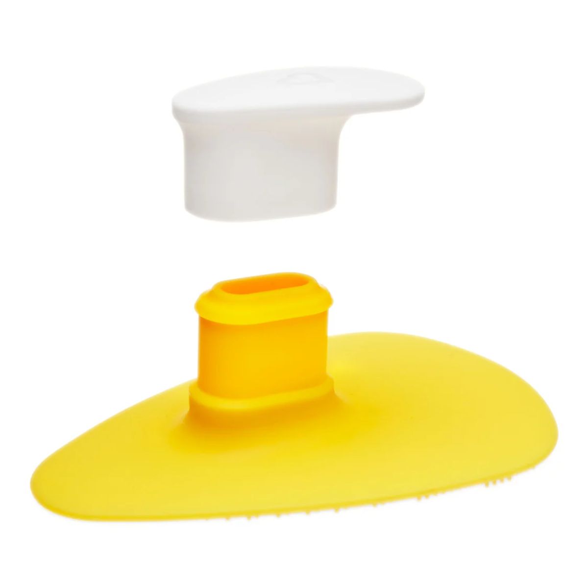 Munchkin Squeeze & Scrub Baby Bath Silicone Brush with Soap Dispenser