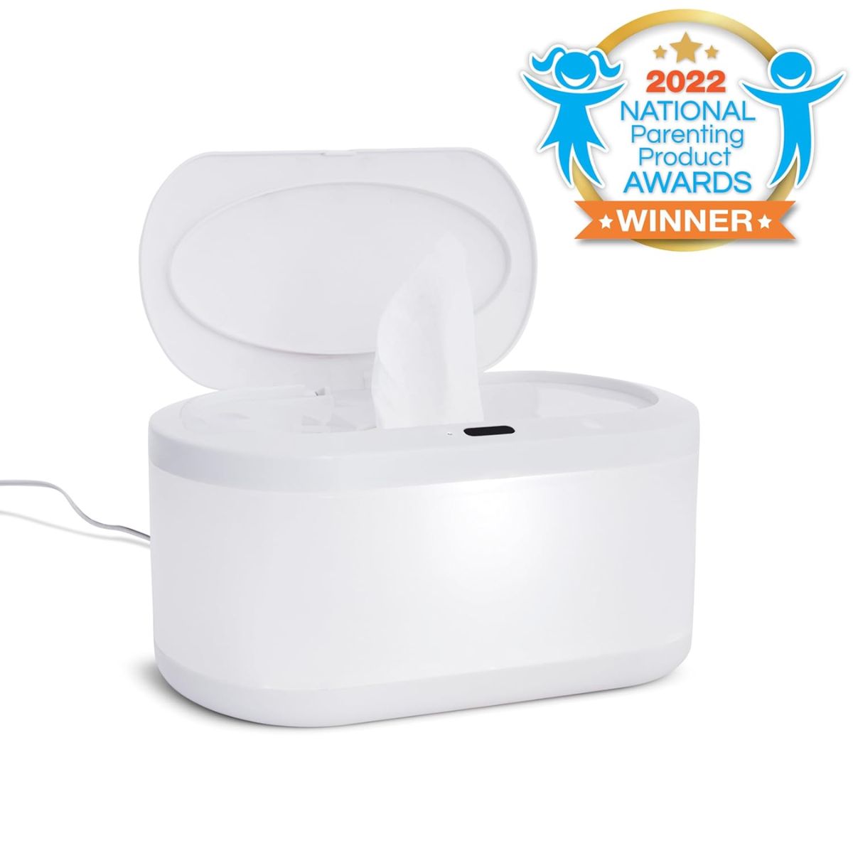 Munchkin Touch Free Baby Wipe Warmer with Motion Sensor & Nightlight