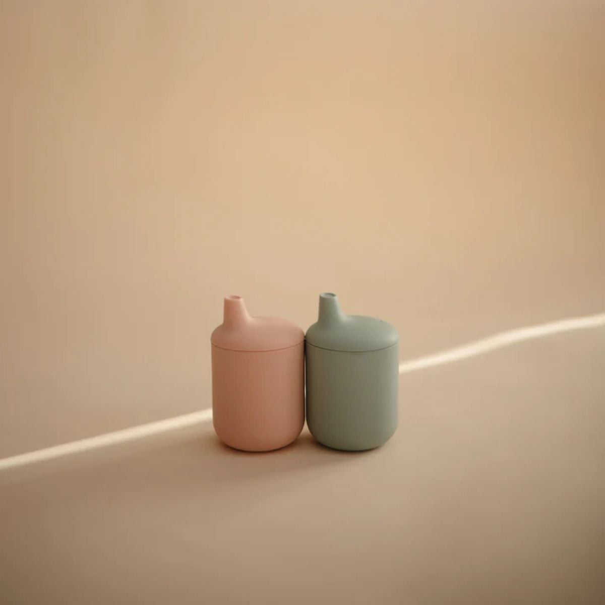 Mushie Baby Sippy Cup - Cambridge Blue
