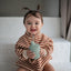 Mushie Baby Sippy Cup - Powder Blue on Luna Baby Store Miami