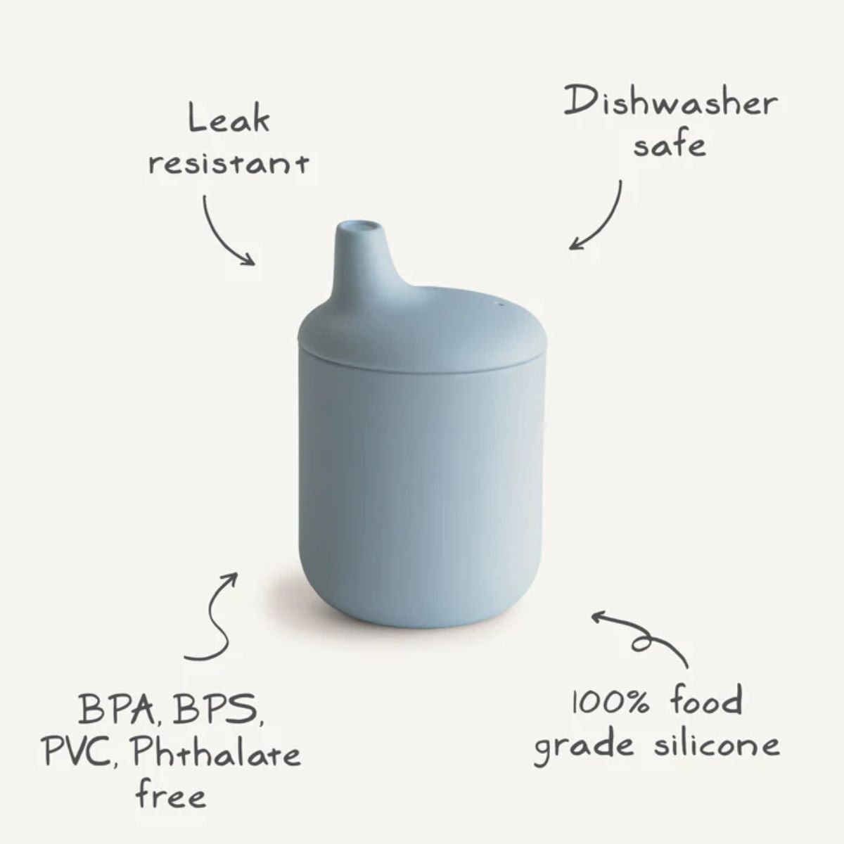 Mushie Baby Sippy Cup - Shifting Sand