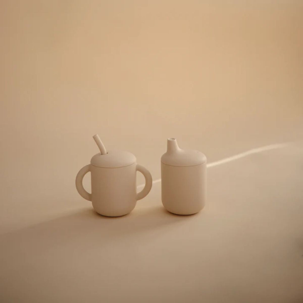 Mushie Baby Sippy Cup - Shifting Sand on Luna Baby Store Miami
