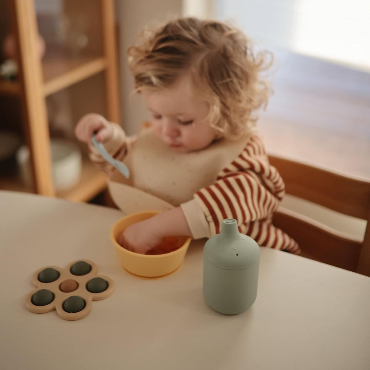 Mushie Baby Sippy Cup - Soft Lilac