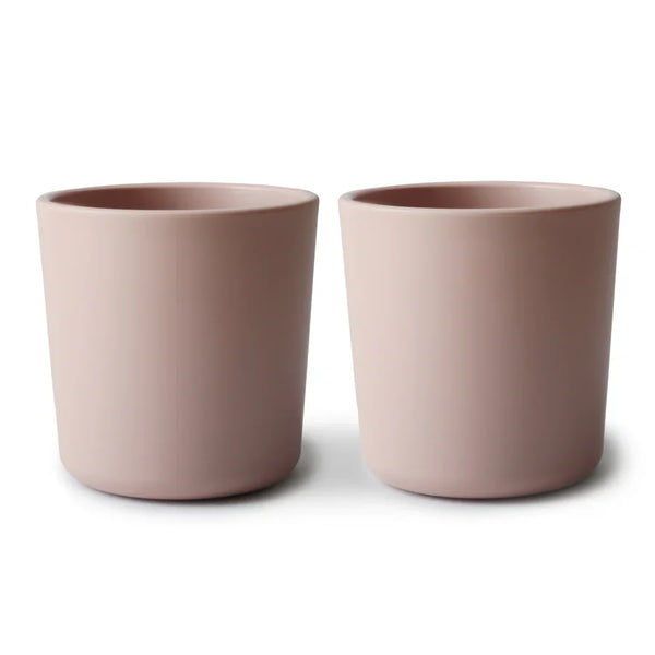 Mushie Dinnerware Cup Set Of 2 - Blush