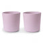 Mushie Dinnerware Cup Set Of 2 - Soft Lilac