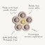 Mushie Flower Press Toy Soft Rose /Blush /Shifting Sand on Luna Baby Store Miami