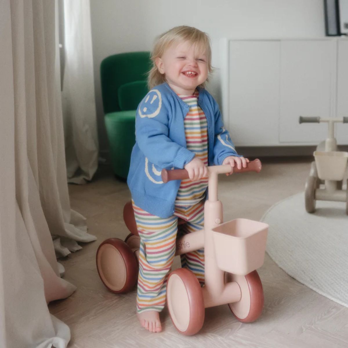 Mushie Mini Toddler Bike - Blush