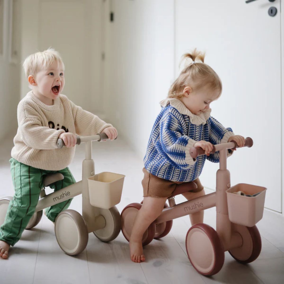Mushie Mini Toddler Bike - Sage