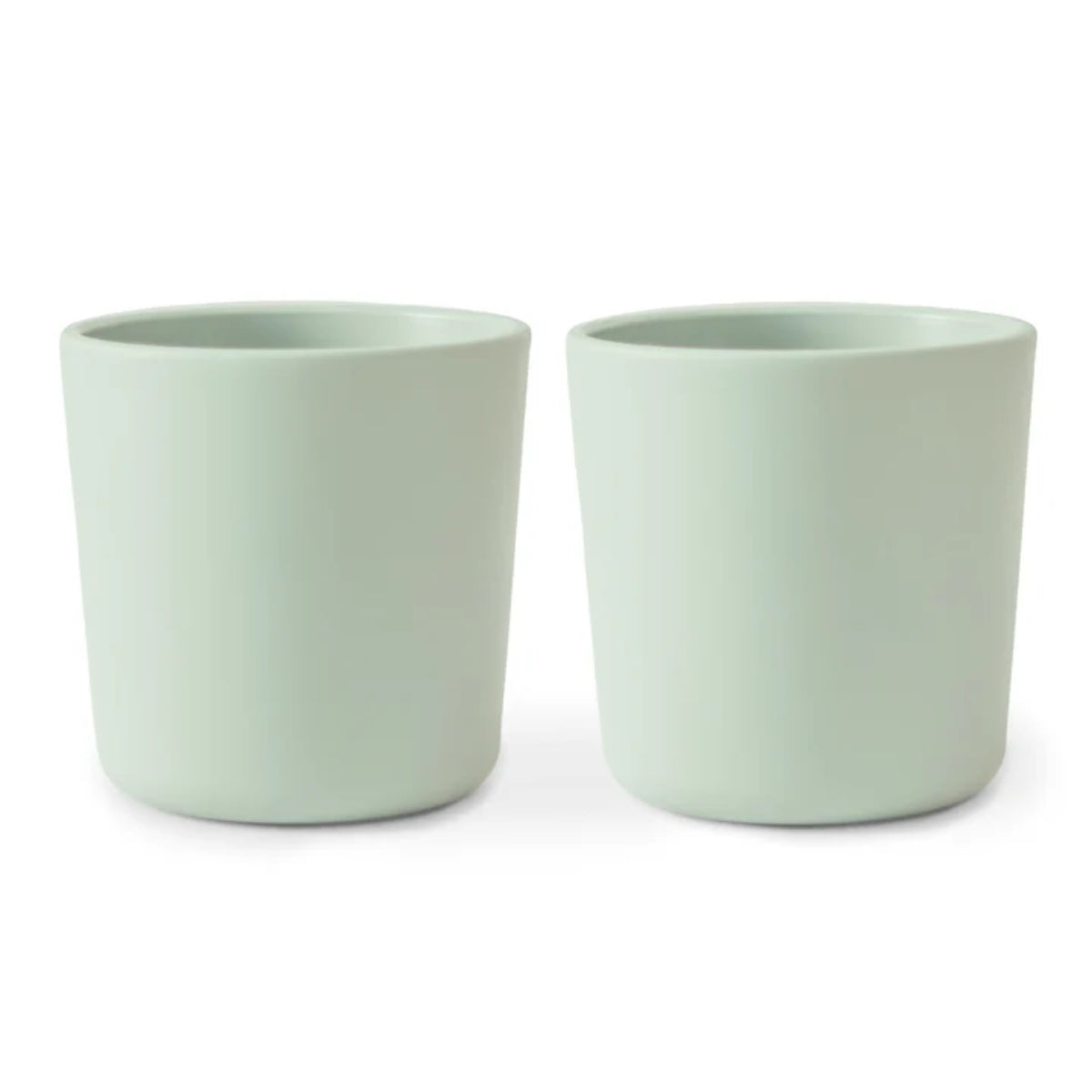 Mushie Plastic Dinnerware Cups Set of 2 - Sage