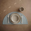 Mushie Round Dinnerware Bowl Set of 2 - Vanilla on Luna Baby Store Miami