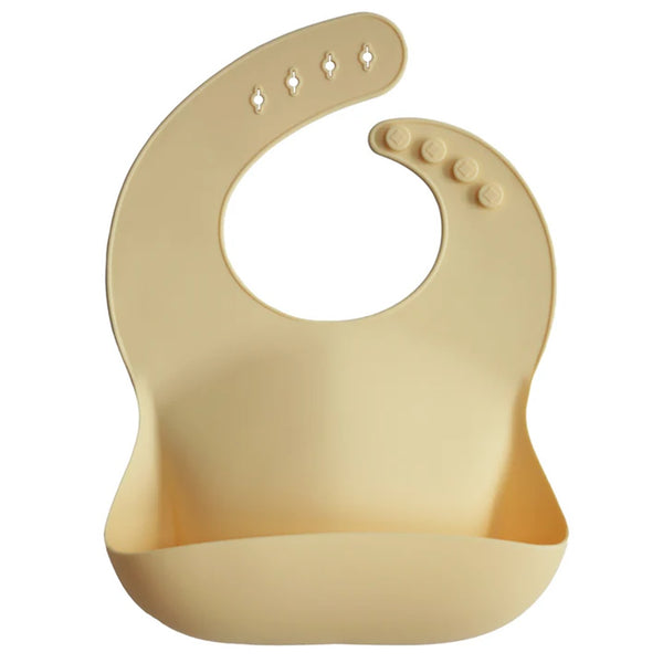 Mushie Silicone Baby Bib - Sunshine