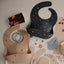 Mushie Silicone Baby Bib - Planets on Luna Baby Store Miami