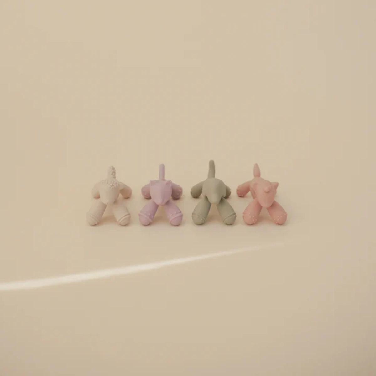 Mushie Silicone Figurine Teether - Unicorn