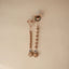 Mushie Silicone Pacifier Clip Luna - Faux Wood