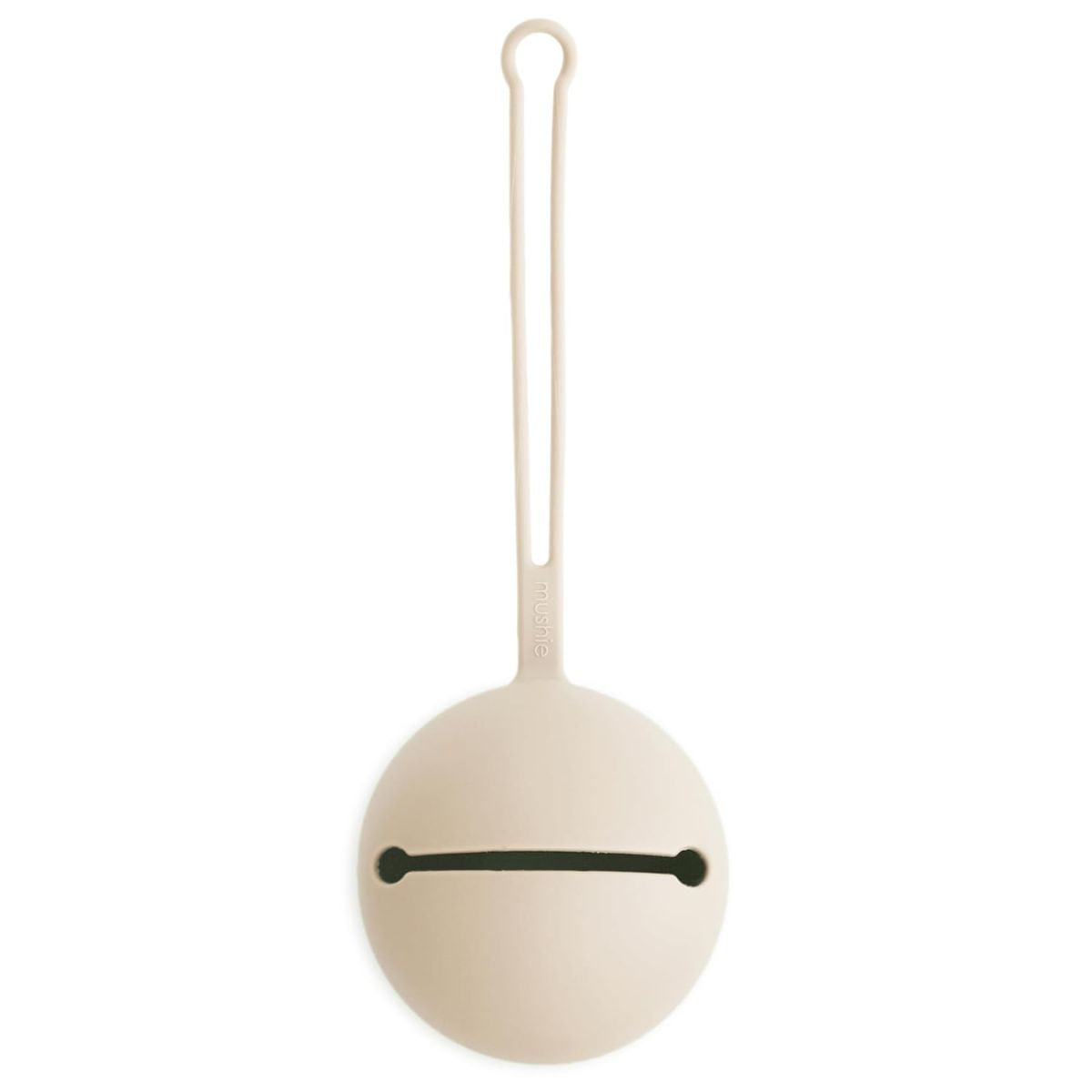 Mushie Silicone Pacifier Holder Case - Shifting Sand