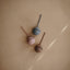 Mushie Silicone Pacifier Holder Case - Stone on Luna Baby Store Miami