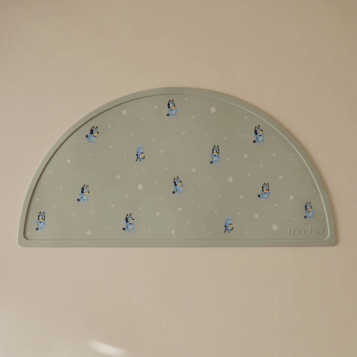 Mushie Silicone Placemat - Bluey Sage