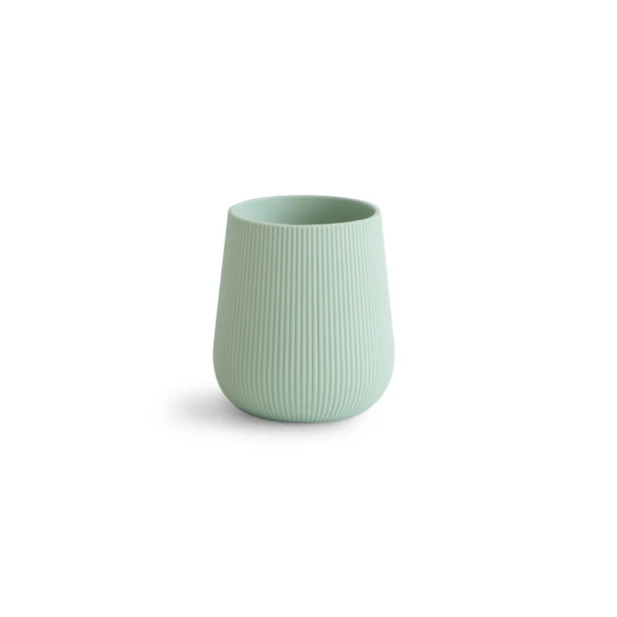 Mushie Silicone Starter Cup - Cambridge Blue on Luna Baby Store Miami