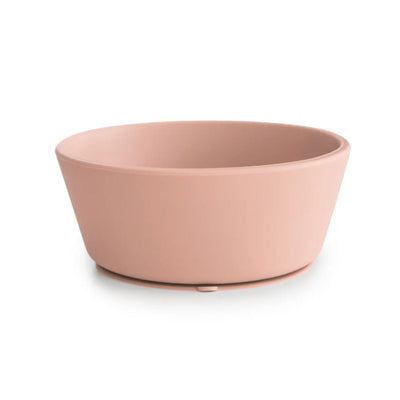 Mushie Silicone Suction Bowl - Blush