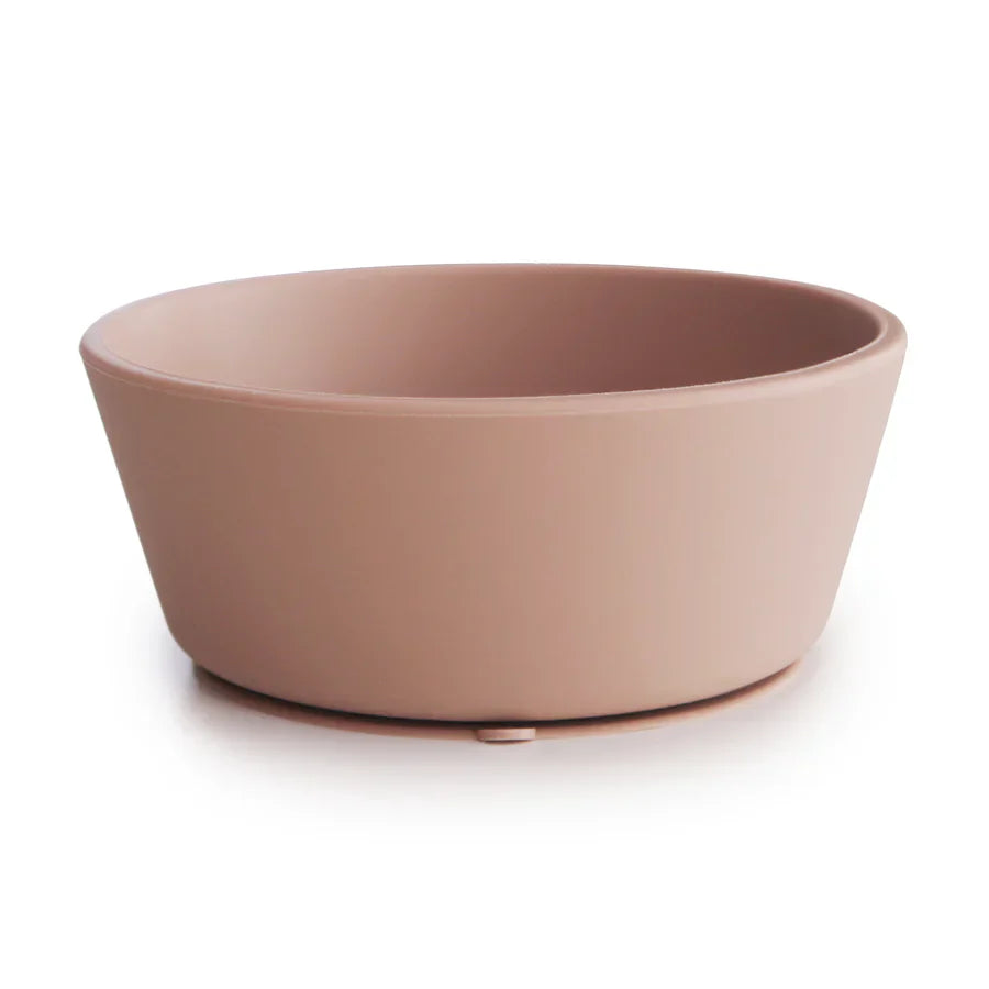 Mushie Silicone Suction Bowl - Blush