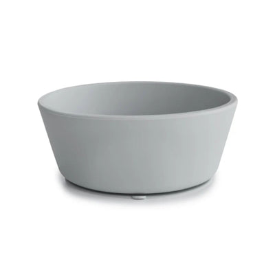 Mushie Silicone Suction Bowl - Stone
