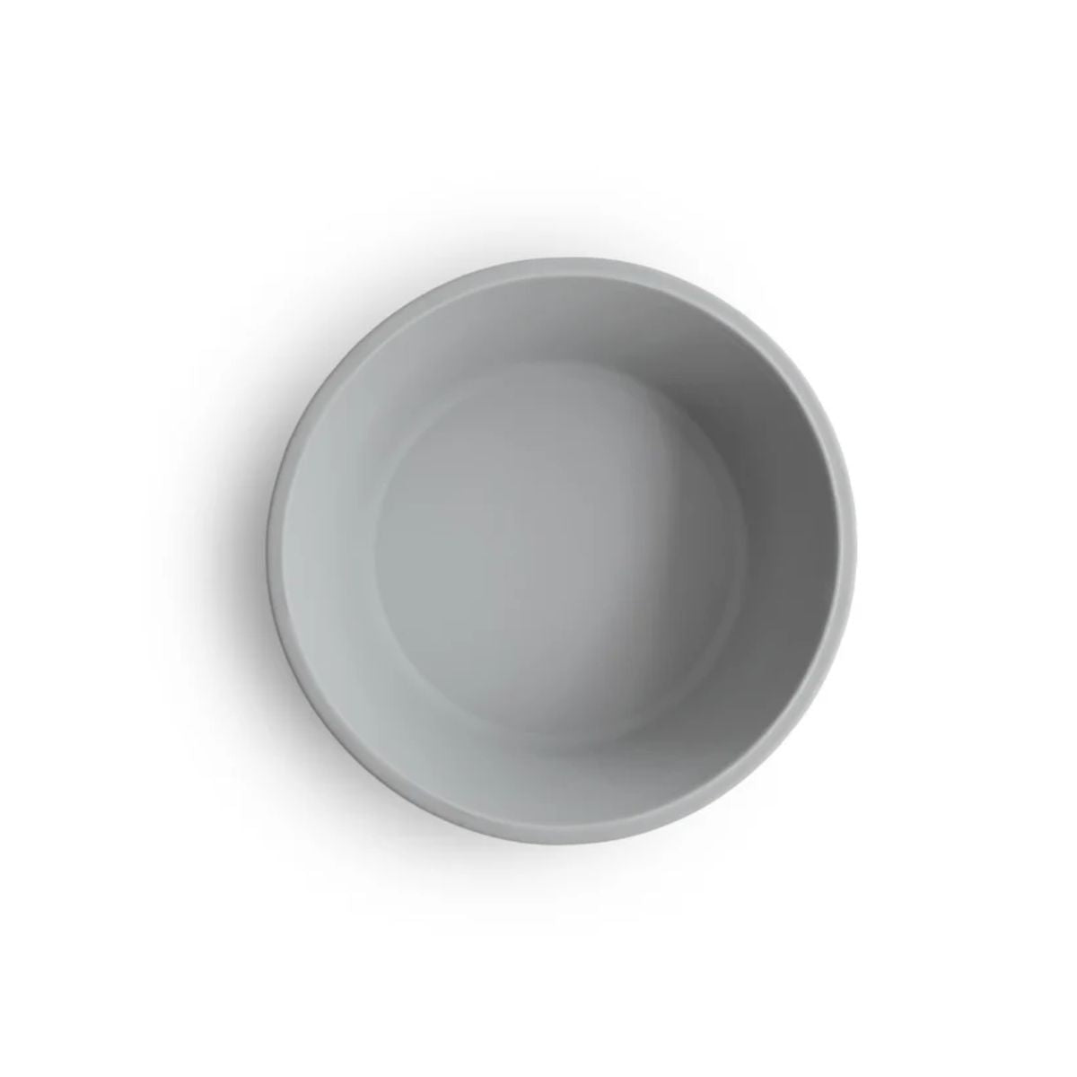 Mushie Silicone Suction Bowl - Stone on Luna Baby Store Miami