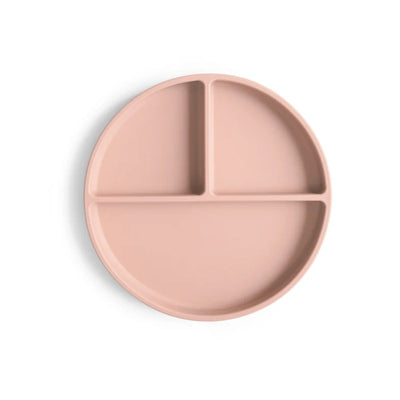 Mushie Silicone Suction Plate - Blush