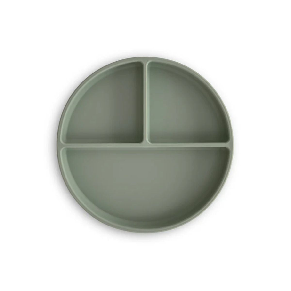 Mushie Silicone Suction Plate - Dried Thyme