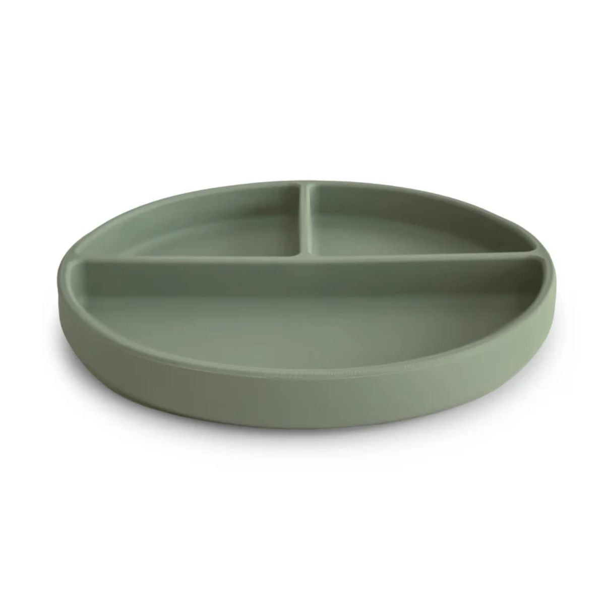 Mushie Silicone Suction Plate - Dried Thyme