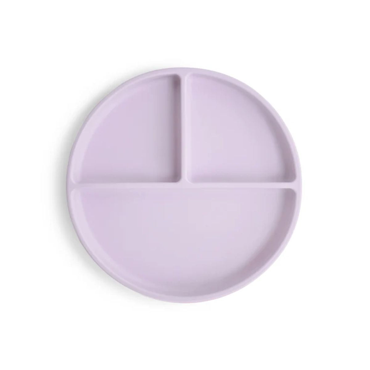 Mushie Silicone Suction Plate - Soft Lilac