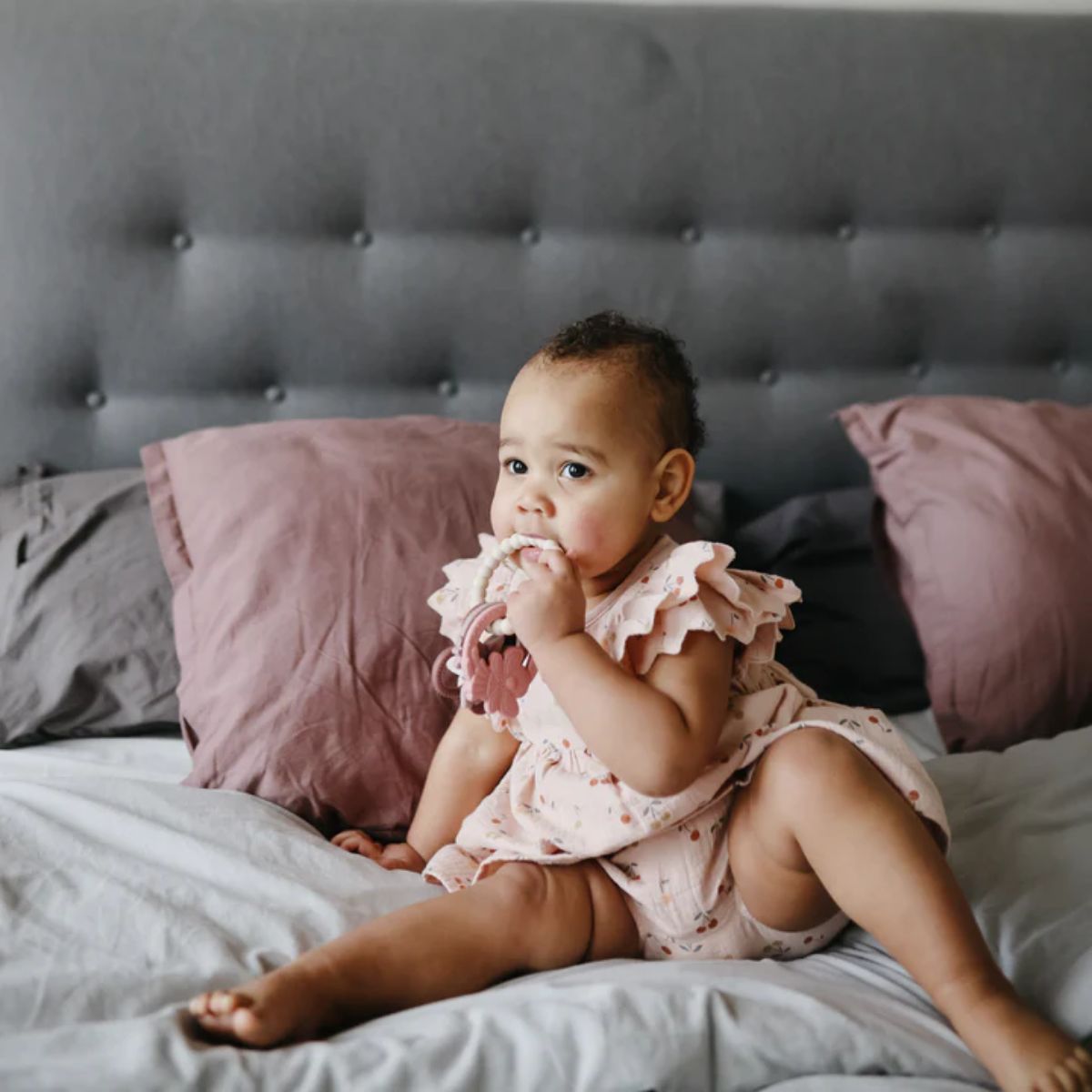 Mushie Silicone Teething Ring - Fairy