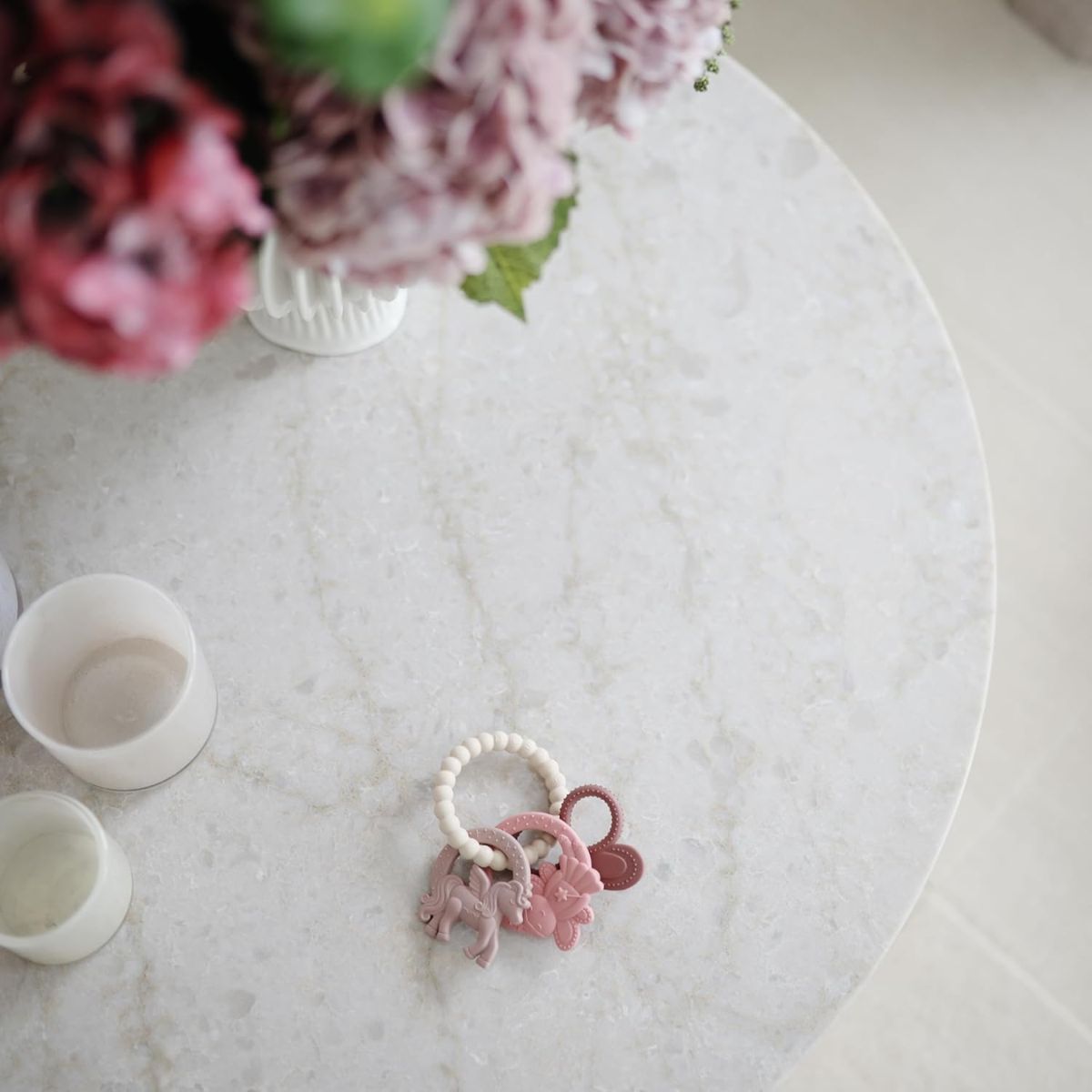 Mushie Silicone Teething Ring - Fairy on Luna Baby Store Miami