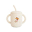 Mushie Silicone Training Cup + Straw - Fairy Mice