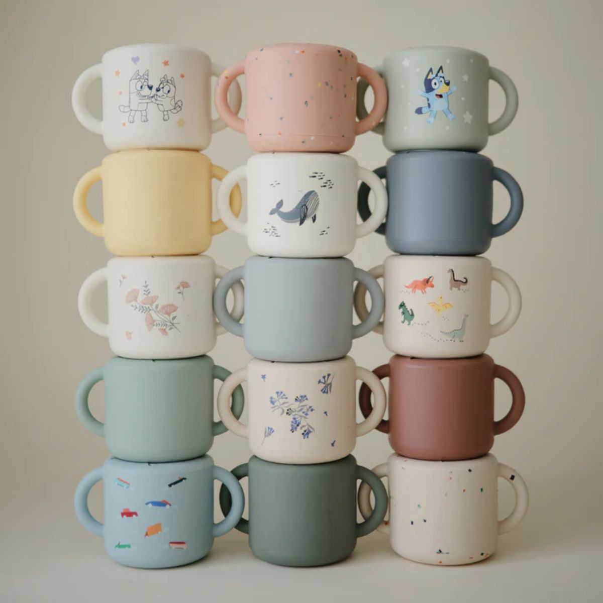 Mushie Snack Cup - Blush