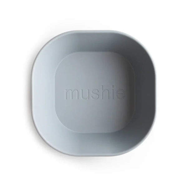 Mushie Square Dinnerware Bowl Set of 2 - Cloud