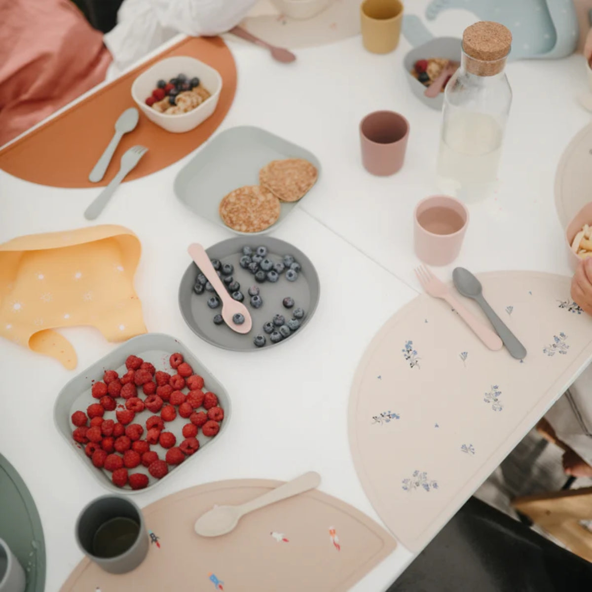 Mushie Fork and Spoon Set - Blush