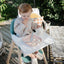 Mushie Fork and Spoon Set - Powder Blue on Luna Baby Store Miami