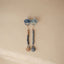 Mushie Silicone Pacifier Clip | Hera - Stone on Luna Baby Store Miami