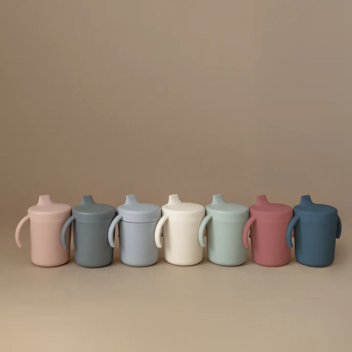 Mushie Trainer Sippy Cup - Ivory