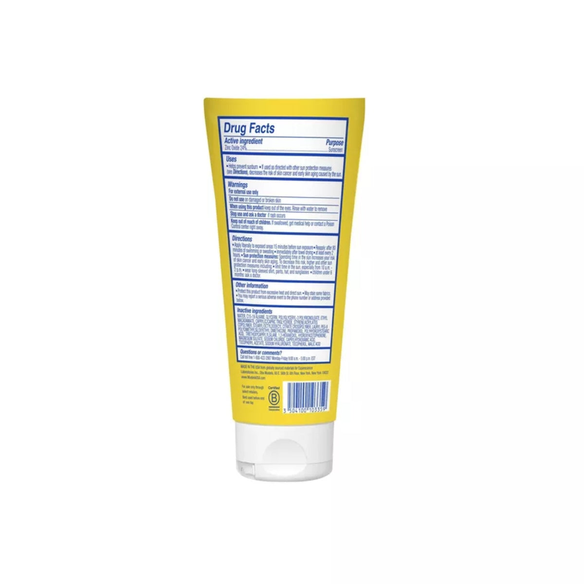 Mustela Baby Mineral Sunscreen Lotion Face & Body SPF 50