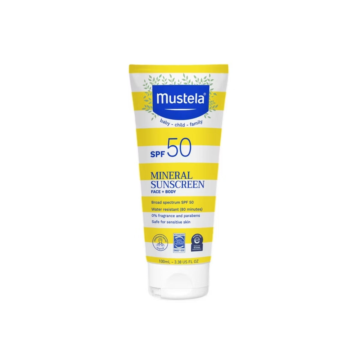 Mustela Baby Mineral Sunscreen Lotion Face & Body SPF 50