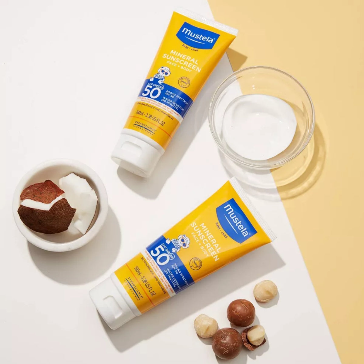 Mustela Baby Mineral Sunscreen Lotion Face & Body SPF 50