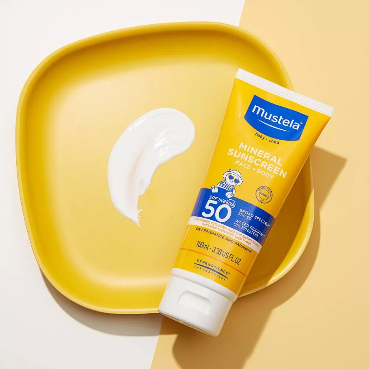 Mustela Baby Mineral Sunscreen Lotion Face & Body SPF 50