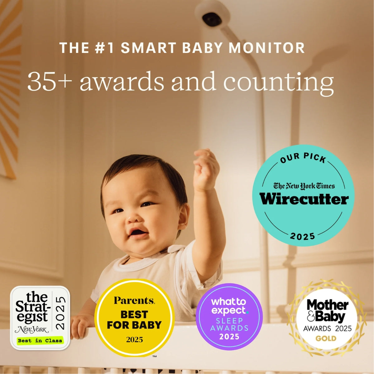 Nanit Home Display on Luna Baby Store Miami