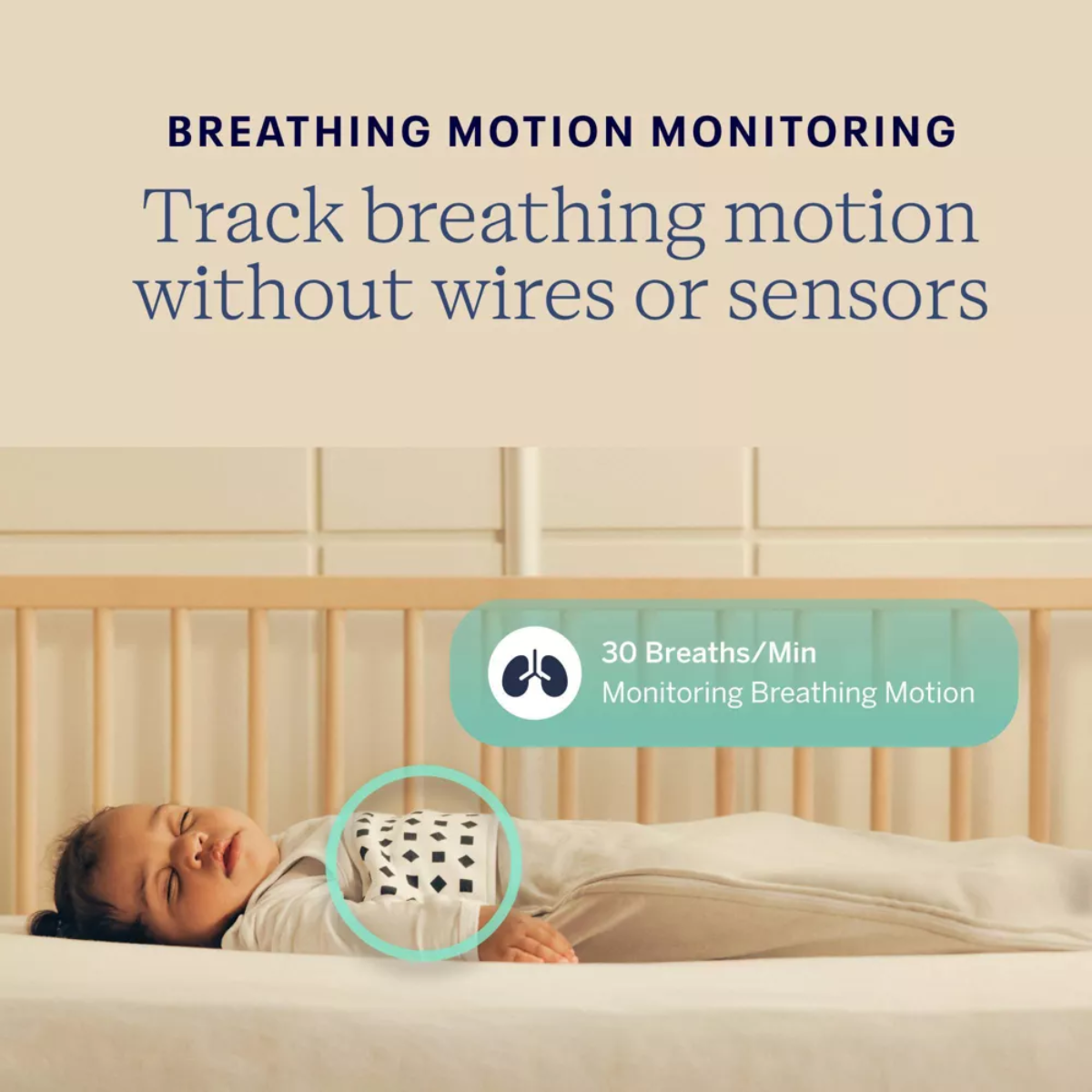 Nanit Pro Smart Baby Monitor & Wall Mount